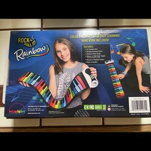 Flexible Rollup Color coded Keyboard